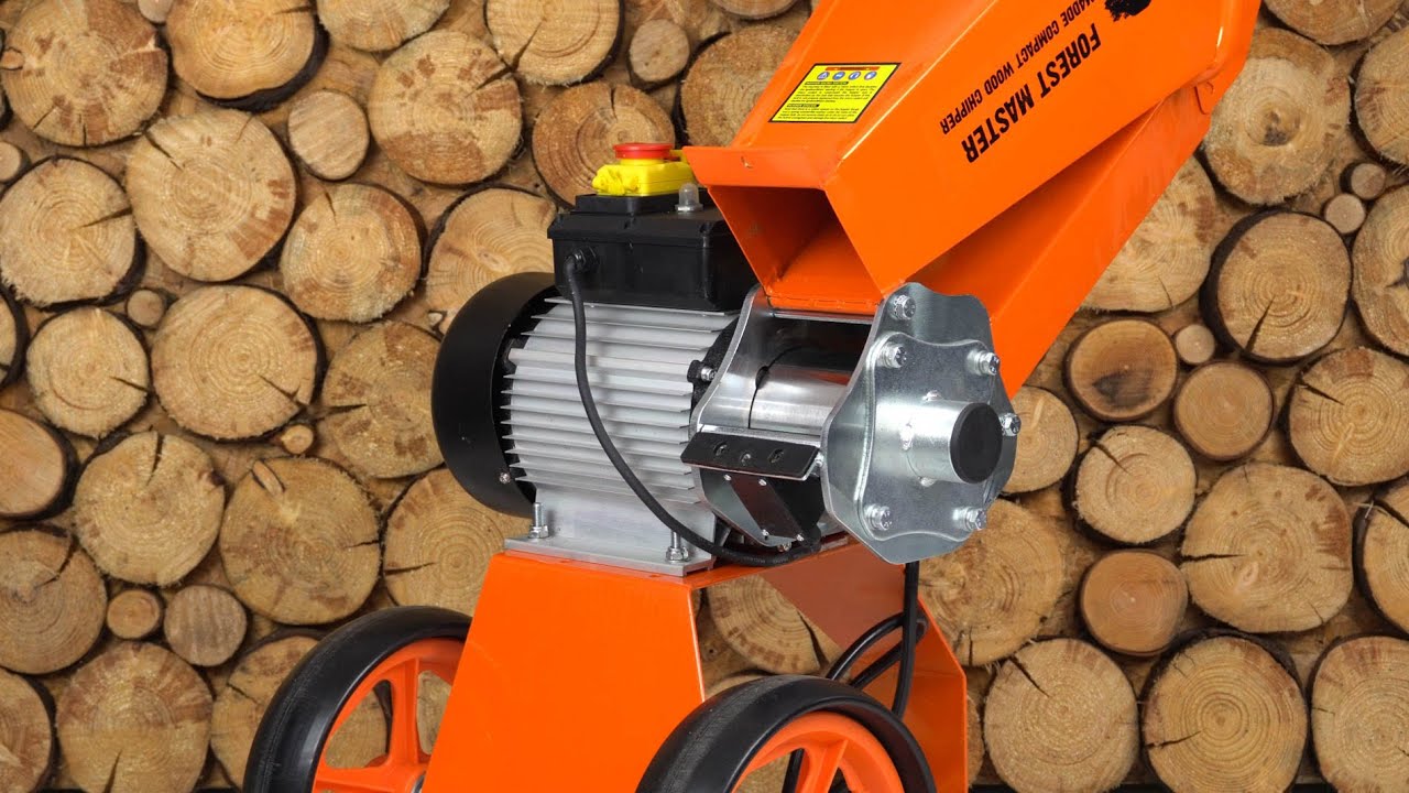 Forest Master FM4DDE 4HP - Replacing Wood Chipper Blades 