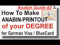 Anabin Guide #3   How To Check And Printout Your Degree On Anabin 2022