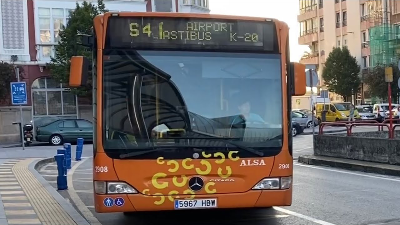 🇪🇸 Mercedes Benz Citaro | ALSA S4 to Santander Airport