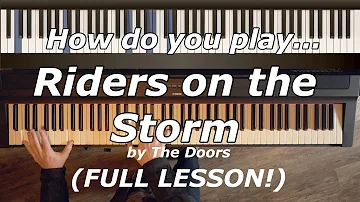 Riders on the Storm Piano Lesson with Mike Little