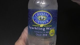 クリスタルガイザースパークリング レモン　CRYSTAL GEYSER Sparkling Water LEMON FLAVOR