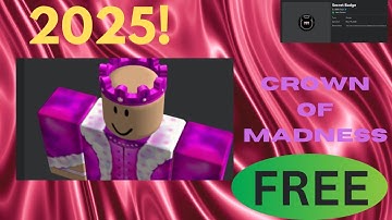 NEW! HOW TO GET CROWN OF MADNESS IN 2025! (ROBLOX PIGGY READY PLAYER 2)