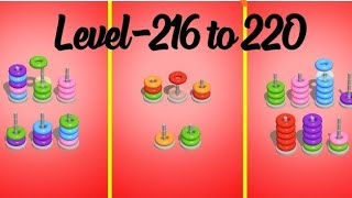 Level-216 to 220 in Hoop stack