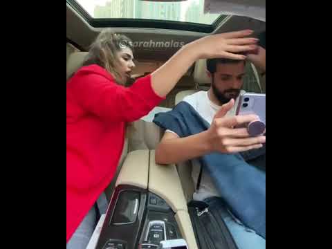 تحدي التيك توك مع زياد وسارة ردة فعل دياد بتموووت