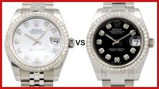 ladies rolex datejust diamond dial