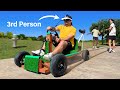 I built a gokart that drives in 3rd person