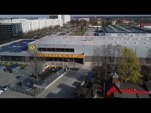 Gold's Gym Campus Berlin: Drone Flythrough Tour