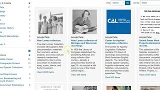 Searching LOC Digital Collections