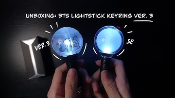 Unboxing: BTS Lightstick Keyring Ver. 3