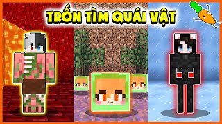 Kamui Thử Thách TRỐN TÌM QUÁI VẬT DƯỚI ĐỊA NGỤC Trong Minecraft