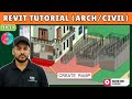 #39 Revit Architecture: How to Create Ramp in Revit?
