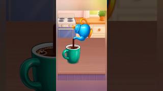 Coffee Maker Game |  Kitchen Set Diy Cooking Game | #blacktea #cook #teatime #delicioustea #shorts screenshot 5