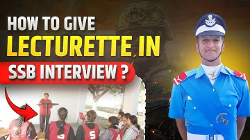 How to give Lecturette in SSB🗣️ | SSB INTERVIEW | Anurag Thakur #ssbinterview #gto #lecturette
