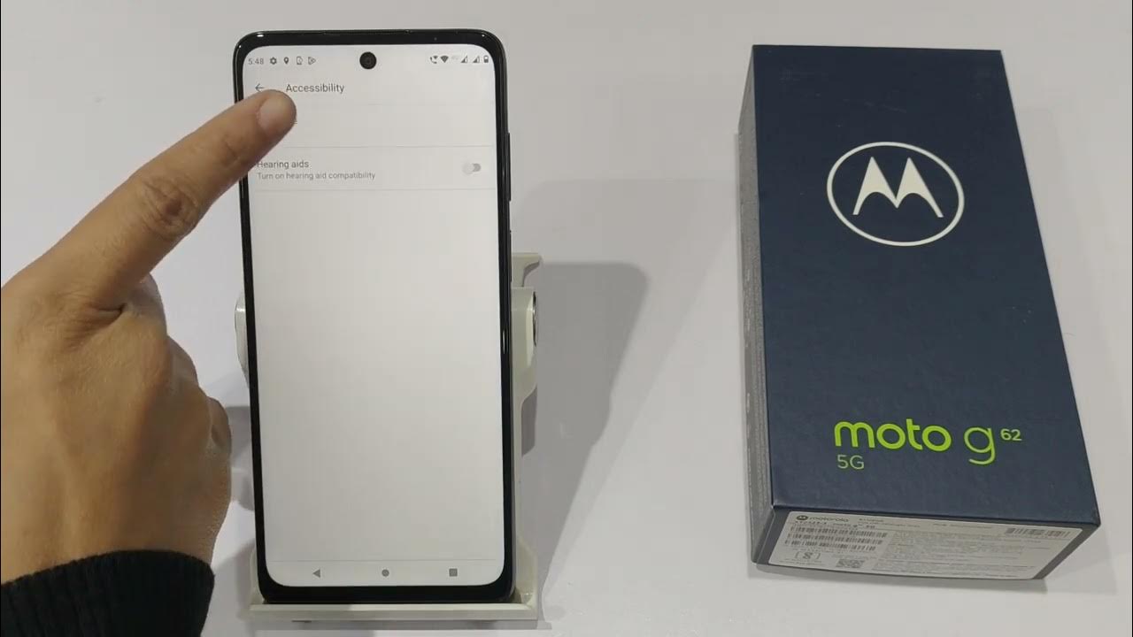 How to turn on video calling option in moto g62 video calling option