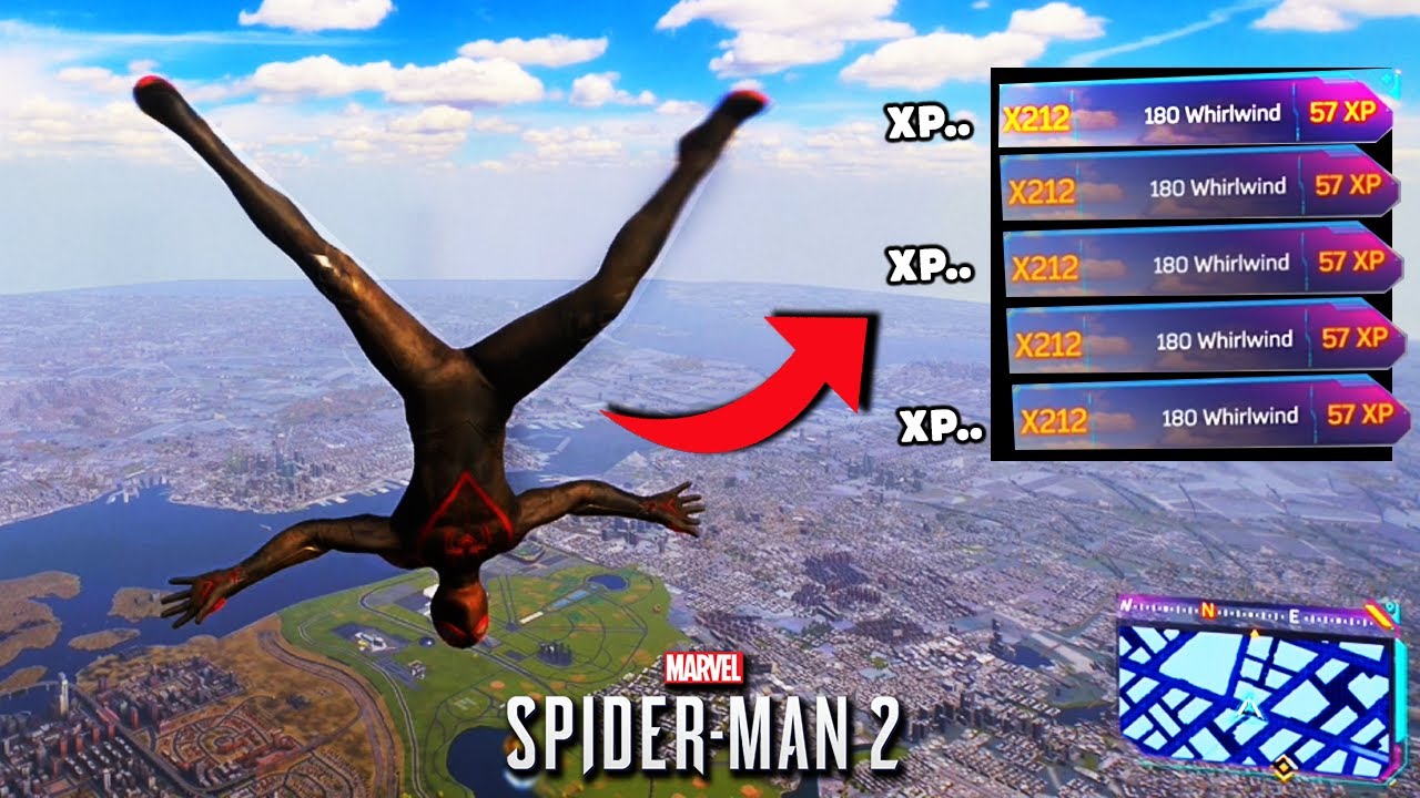 Я нашел ошибку с неограниченным опытом и очками навыков в игре Spider-Man 2!