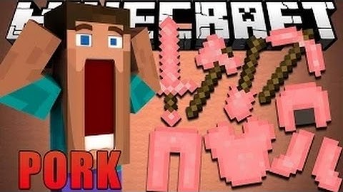 Minecraft: Why Porkchop Tools Don