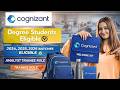 2026🔥 ll cognizant jobs ll Don't miss it 💃ll last date 📅 28 th ll degree student 💃🫂||