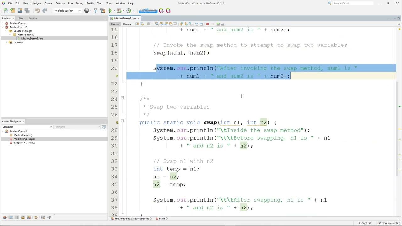 Java Pass by Value Example 2 YouTube