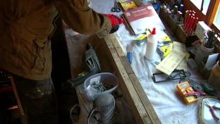 DIY engine support beam - pallet wood