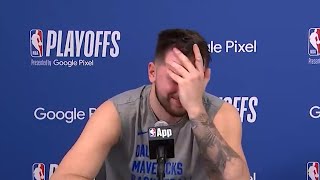 Luka Doncic press conference gets interrupted by apparent sex noises Resimi
