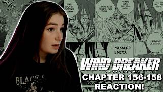 TAKIISHI IS ADORABLE - WIND BREAKER MANGA REACTION CHAPTER 156-158!!