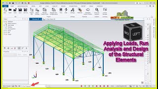 How to load, Analysis and design of Steel Structure in Tekla Structural Designer