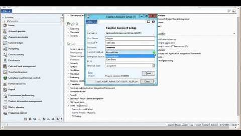 Exactor Microsoft Dynamics AX Sales Tax Software Configuration