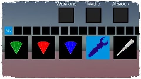 Inventory System and Filters (Part 1) - Unity Game Development - WIP Wed 03