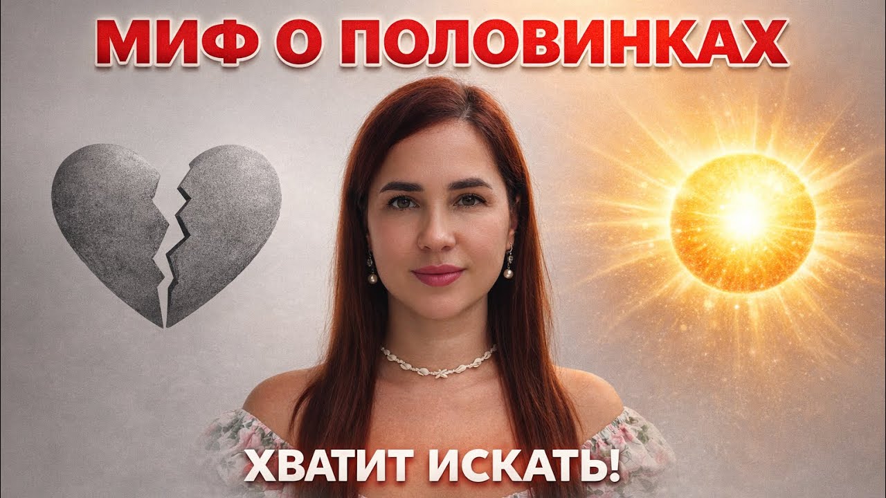 Почему важно быть ЦЕЛЫМ, а не половинкой. Отношения нового времени.