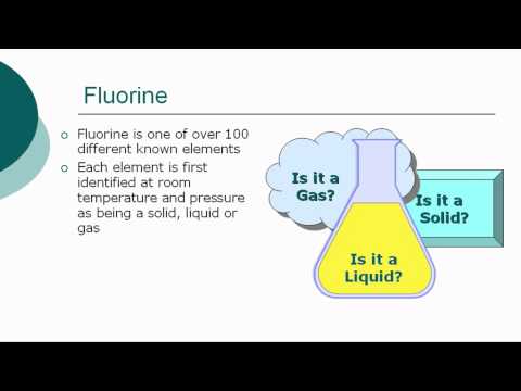 Video: Fluorine Properties