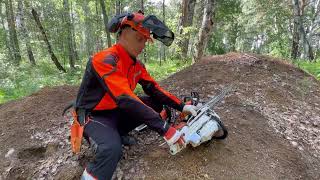 Легкая профи пила, обзор на STIHL MS 241-CM