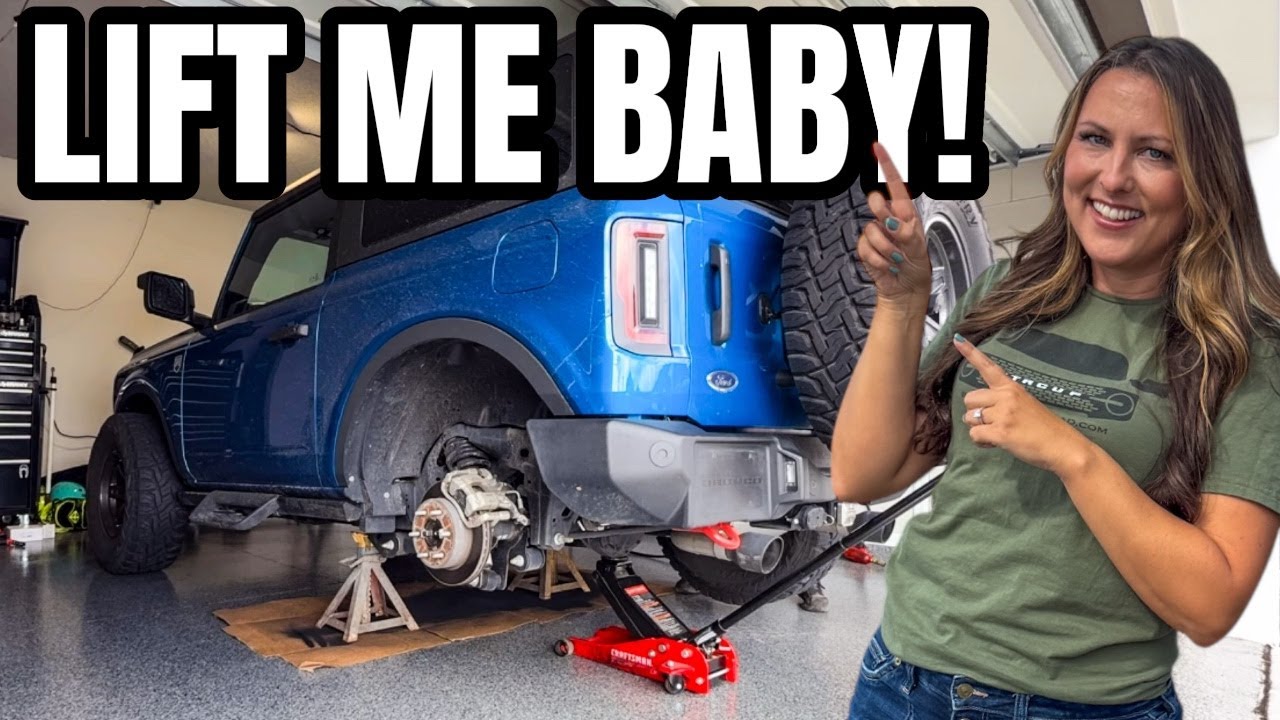 Можно ли установить комплект для увеличения дорожного просвета на Bronco в домашних условиях, исп...