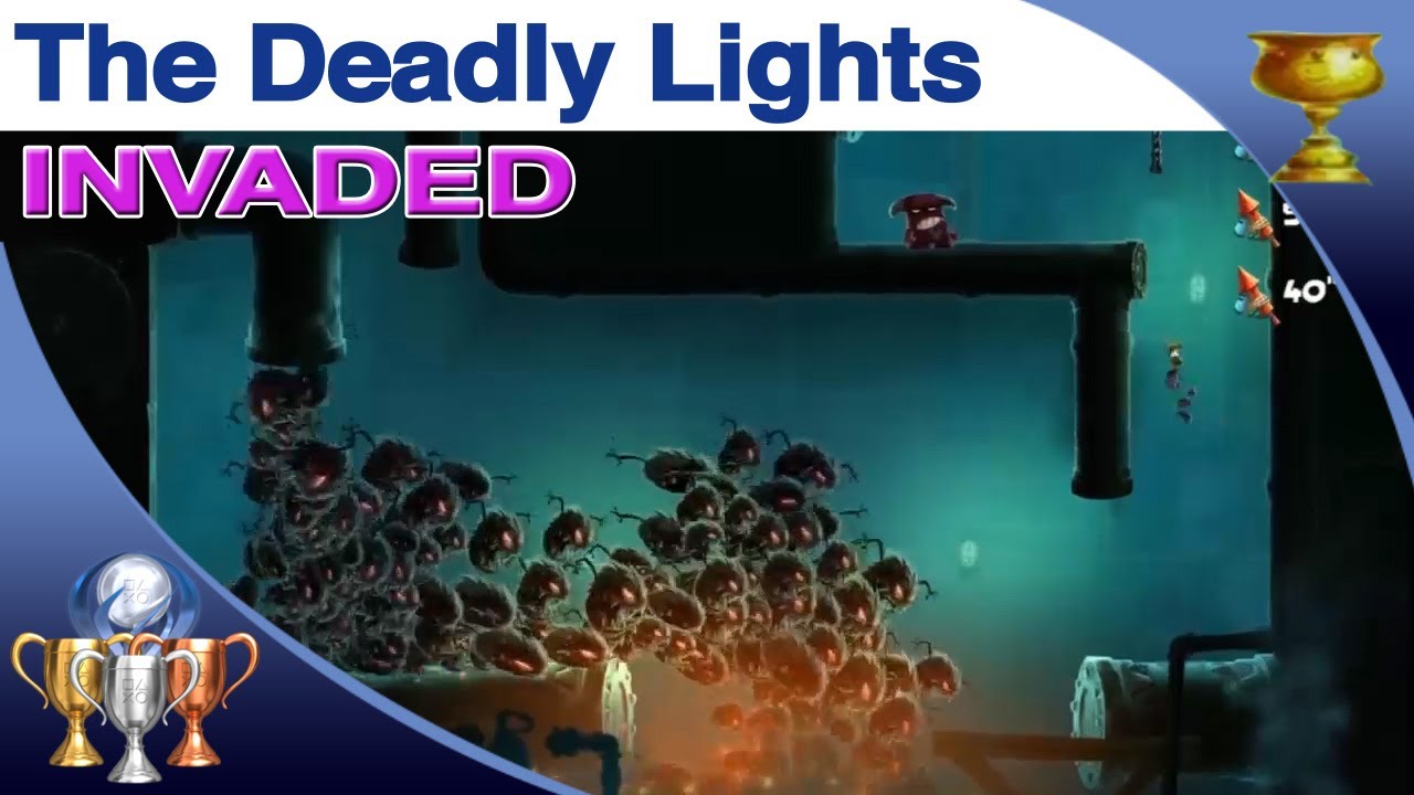 rayman legends the deadly lights invaded gold cup the deadly lights invaded