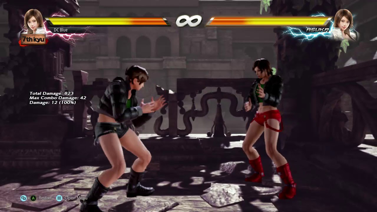 TEKKEN 7: Asuka Practice Mode