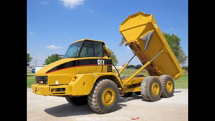 2002 Caterpillar 730 6X6 Articulated Dump Truck - bidadoo