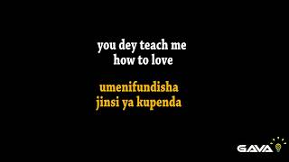 HARMONIZE - Falling in love lyrics(Swahili & English)