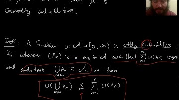 118C L26P1 Setup for Lemma on Countable Subadditivity of Outer Measure