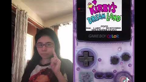 Tik Tok Put A Finger Down Gameboy Games Edition