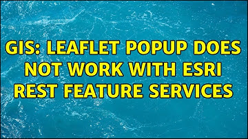 GIS: Leaflet popup does not work with esri rest feature services