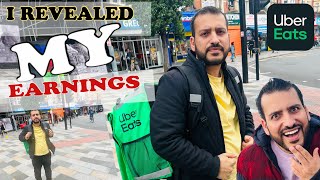 How Much Can you Earn as a UBER EATS Delivery Driver In UK  ? | My Earnings as a Uber Driver ? |