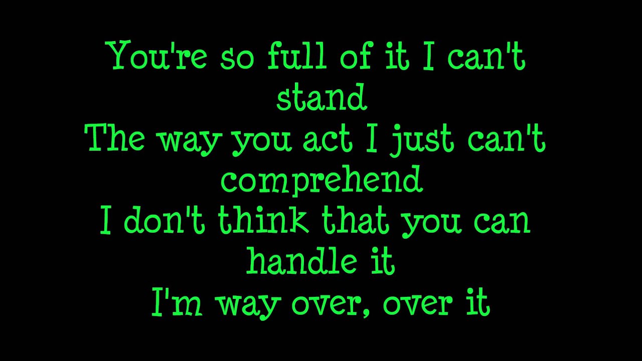 Avril Lavigne I Can Do Better (with lyrics) HD YouTube