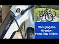 How to Charge the Aventon Pace 350 Electric Bikes (with Removable Battery)
