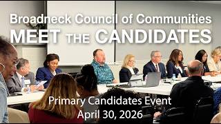 BCC - Meet the Primary Candidates April 30th 2026