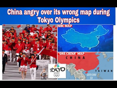 China Angry over its wrong map published by NBC