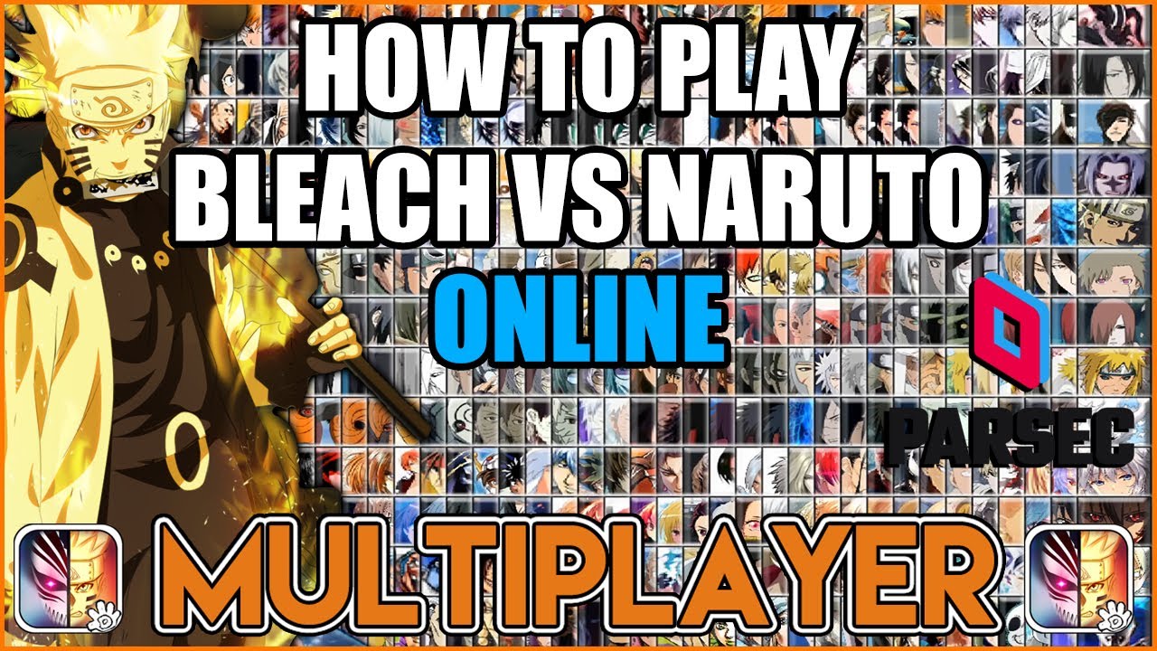 naruto ออนไลน์  2022  How to Play Bleach VS Naruto Online/Multiplayer (PC) - Tutorial