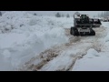 Bobcat T300 snow removal