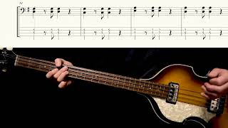 Bass TAB : I Want To Hold Your Hand 抱きしめたい  The Beatles