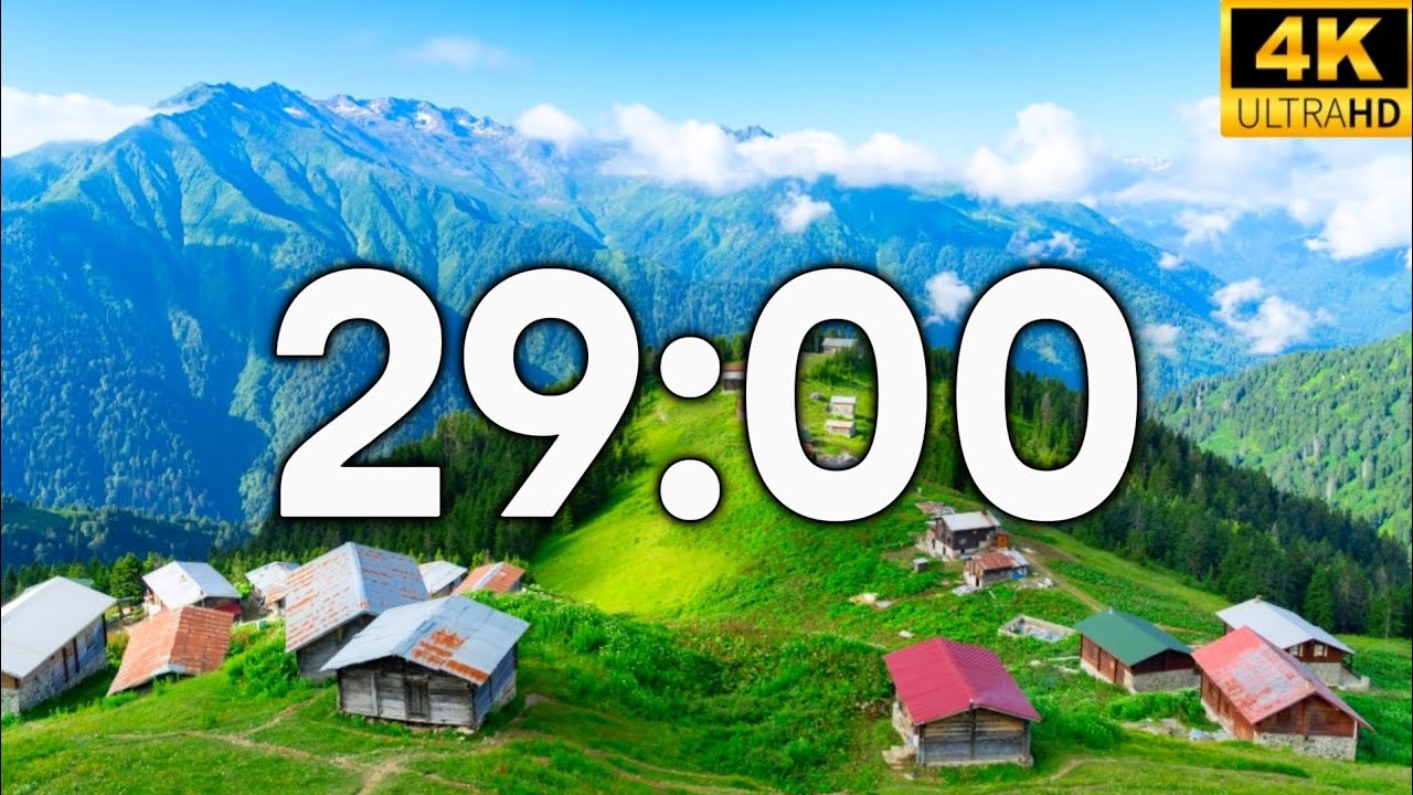 29 Minute Timer ⏱️ Countdown with Alarm (No Ads) - YouTube