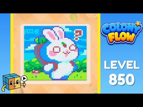 Colony Flow Level 850 Walkthrough Solution
