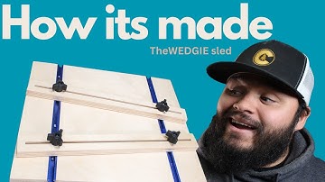 How to make a wedgie sled for segmented woodturning. (Using a cnc)